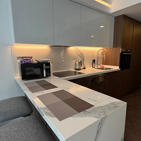 Long Beach, Iskele, Grand Sapphire - Pool View Luxury Διαμέρισμα Παραλίμνι