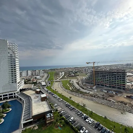 Long Beach, Iskele, Grand Sapphire - Pool View Luxury Apartmán