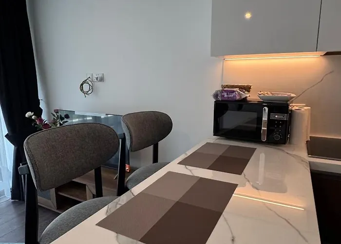 Long Beach, Iskele, Grand Sapphire - Pool View Luxury Apartmán