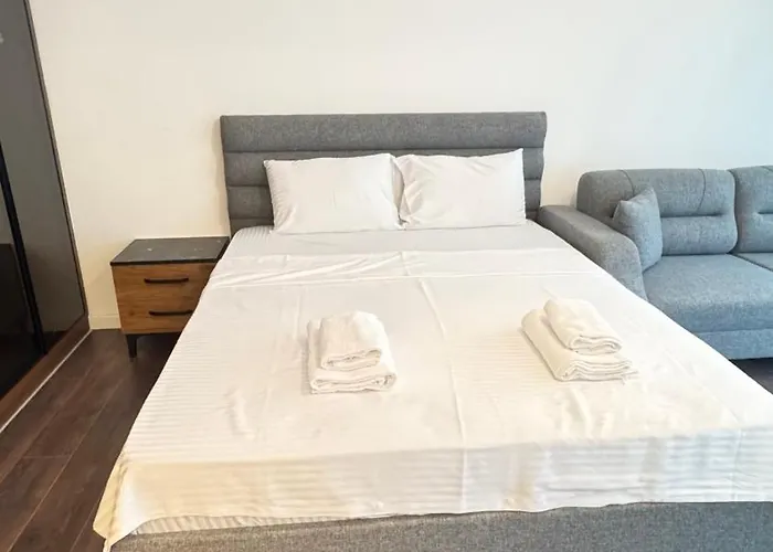 Long Beach, Iskele, Grand Sapphire - Pool View Luxury Apartmán