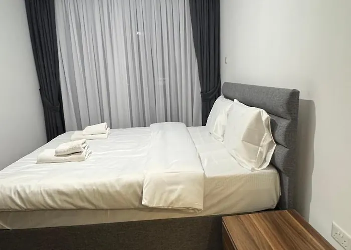 Long Beach, Iskele, Grand Sapphire - Pool View Luxury Apartmán *