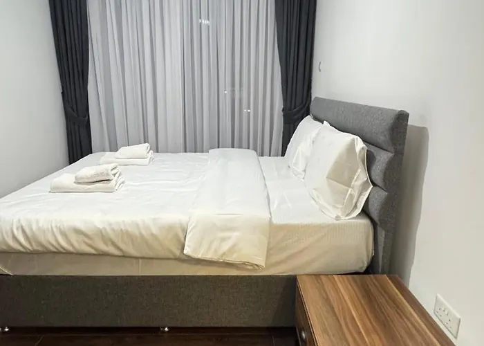 Long Beach, Iskele, Grand Sapphire - Pool View Luxury Apartmán