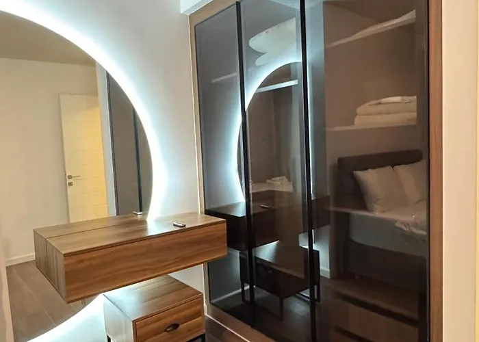 Apartmán Long Beach, Iskele, Grand Sapphire - Pool View Luxury *